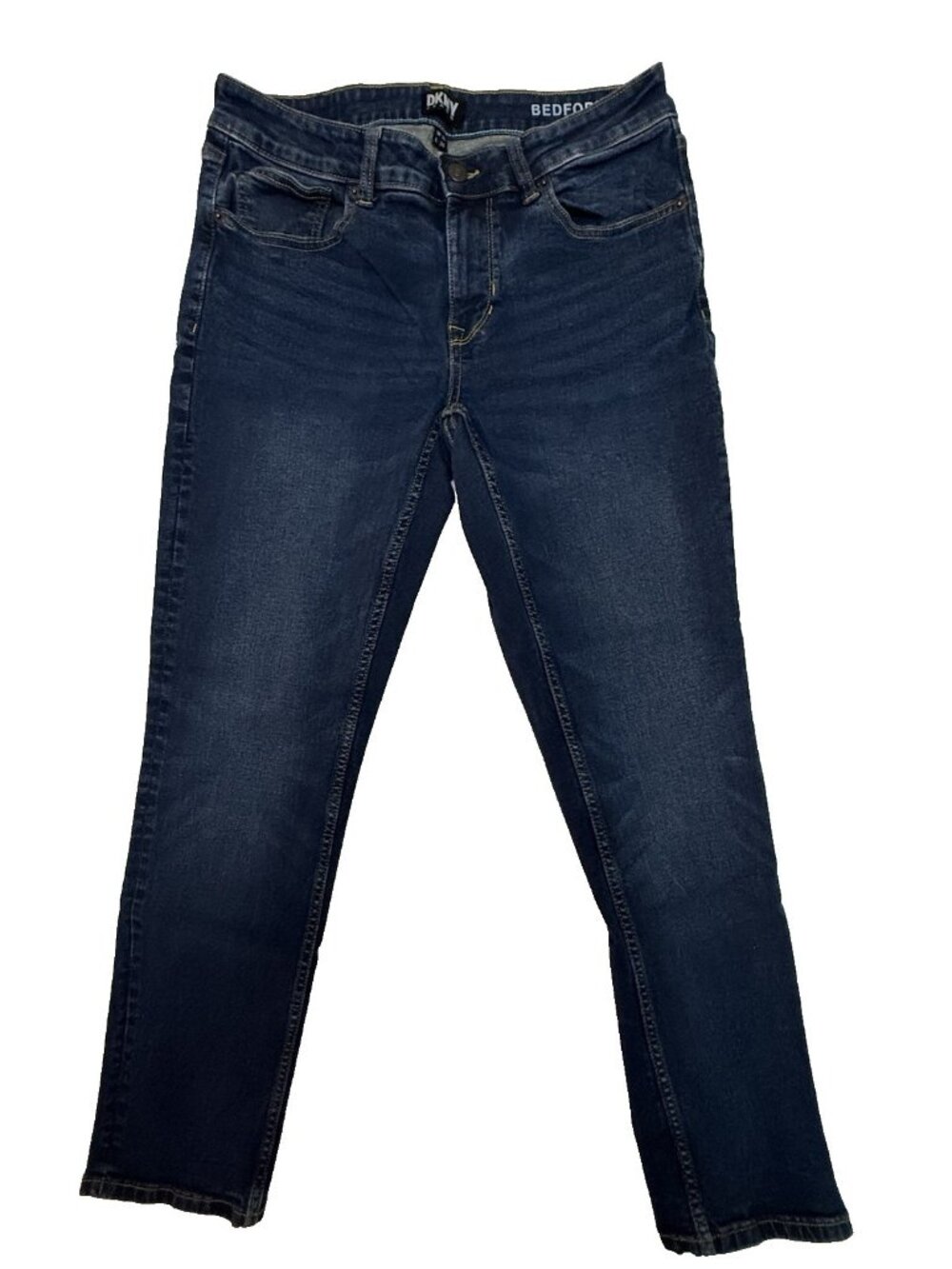 DKNY Bedford Slim Fit Jeans Men 30x30 Blue Stretch Denim Casual Pants